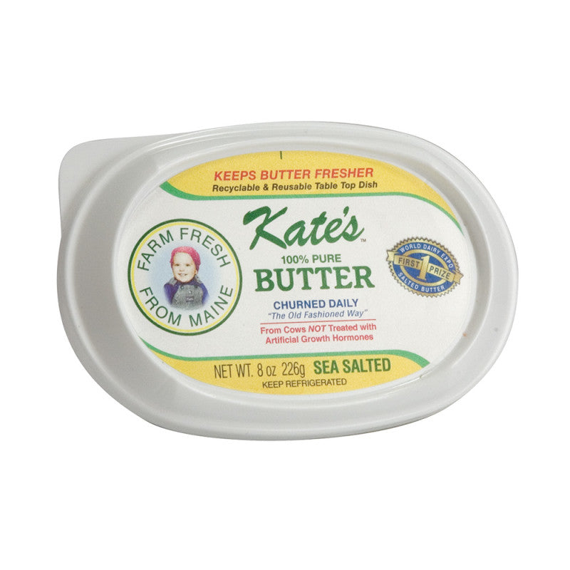 Wholesale Kate's Homemade Sea Salted Butter 8 Oz Cup- Bulk