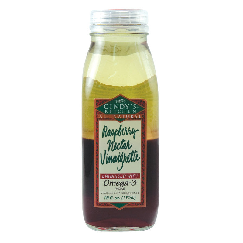 Cindy's Raspberry Nectar Vinaigrette Dressing 16 Oz Bottle BoxNCase