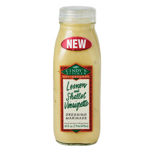 Wholesale Cindy's Lemon And Shallot Vinaigrette Dressing 16 Oz Bottle- Bulk