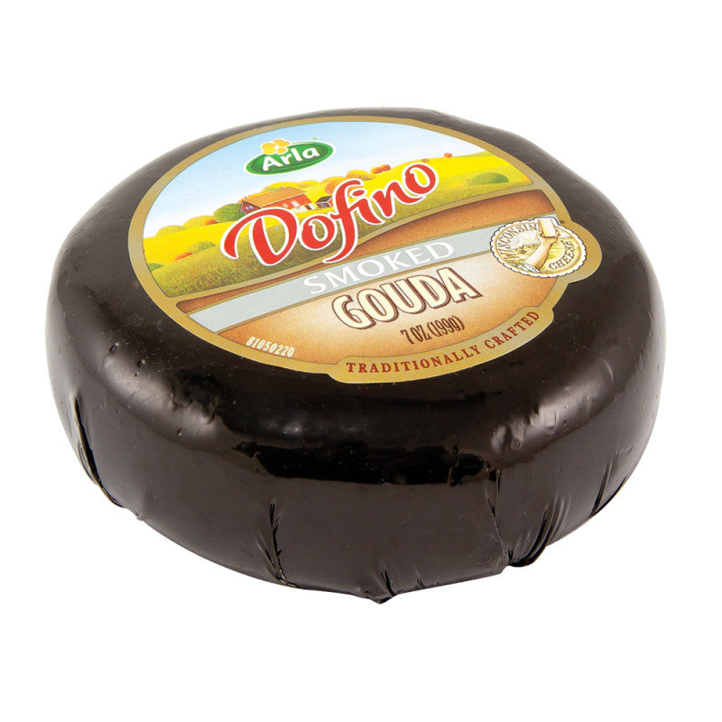 Wholesale Domestic Smoked Baby Gouda 7 Oz- Bulk
