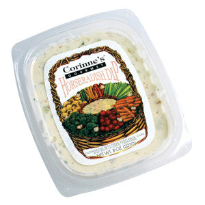 Wholesale Corinne's Gourmet Horseradish Dip 8 Oz Tub- Bulk