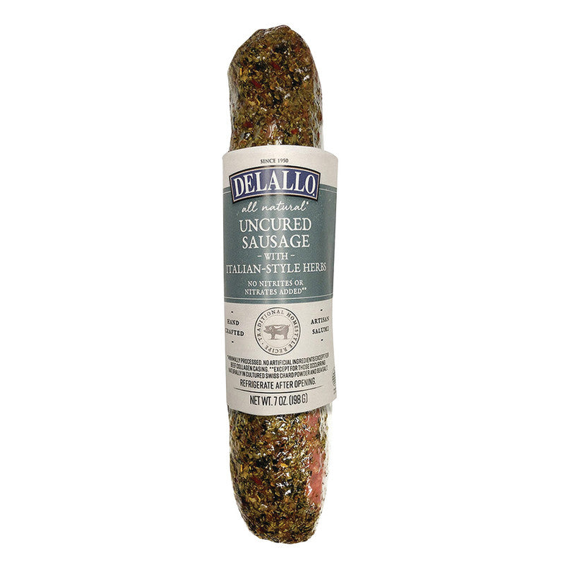 Wholesale Delallo Italian Herb Dry Sausage 7 Oz Bulk