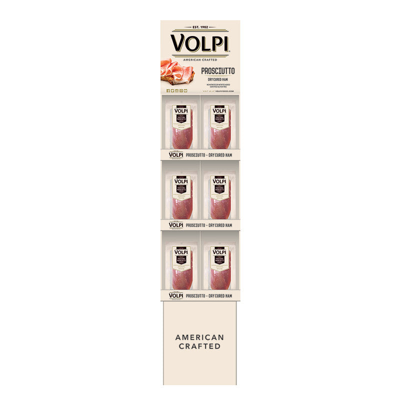Wholesale Volpi Shipper Presliced Prosciutto Various Pk 60 - 60ct Case Bulk