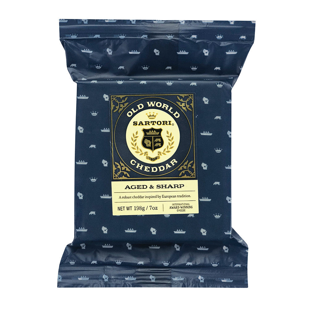 Wholesale Sartori Old World Cheddar Cuts 7 Oz Bag- Bulk
