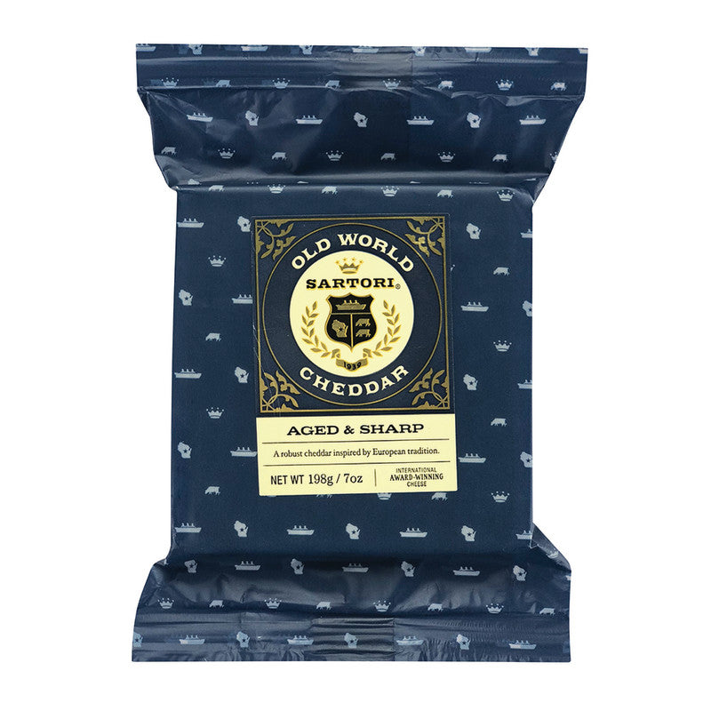 Wholesale Sartori Old World Cheddar Cuts 7 Oz Bag- Bulk