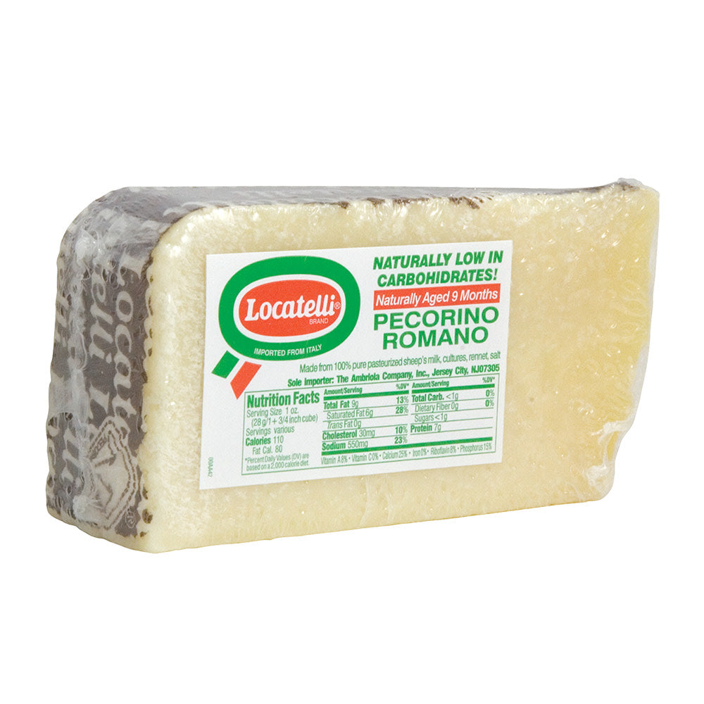 Wholesale Pecorino Romano Locatelli Precut Cheese- Bulk
