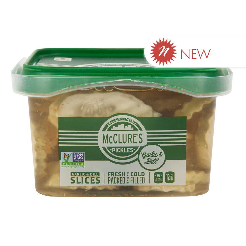 Wholesale Mcclure'S Garlic & Dill Slices 12 Oz Tub- Bulk