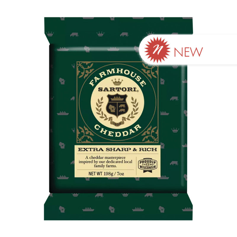 Wholesale Sartori Farmhouse Cheddar (Cuts) 7 Oz Bag- Bulk