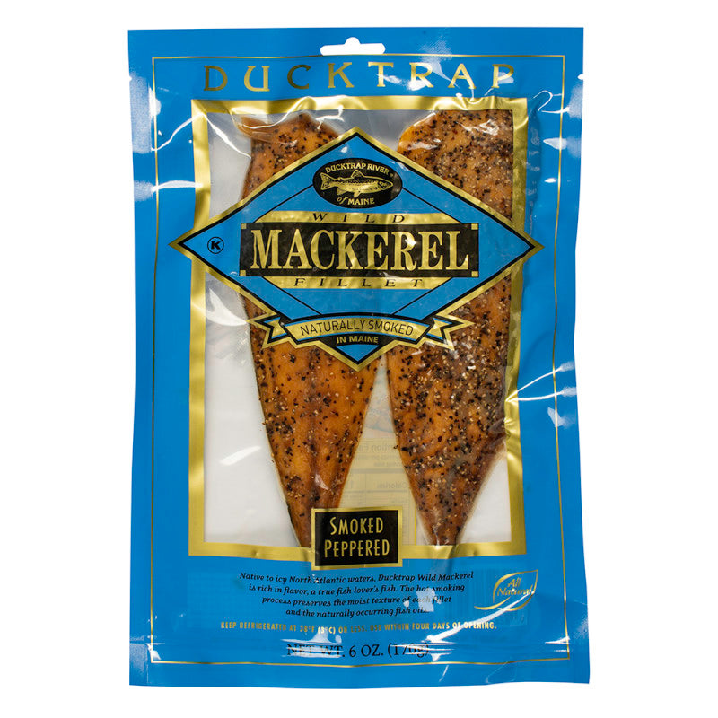 Wholesale Ducktrap Peppered Smoked Mackerel 6 Oz Bulk