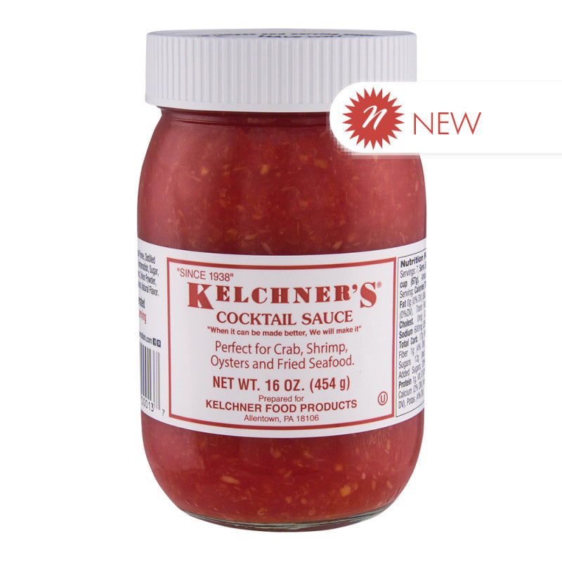Wholesale Kelchner's Cocktail Sauce 16 Oz Jar- Bulk