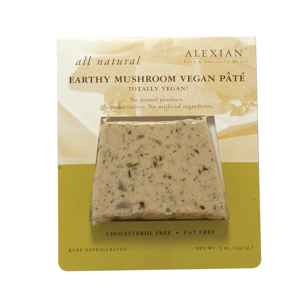 Wholesale Alexian Earthy Mushroom Vegan Pate 5 Oz- Bulk