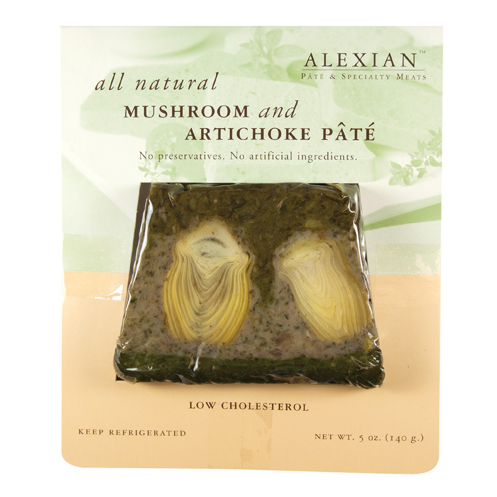 Alexian Mushroom And Artichoke Pate 5 Oz