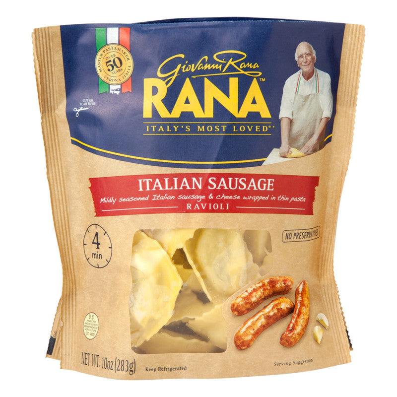 Wholesale Rana Italian Sausage Ravioli 10 Oz Pouch- Bulk
