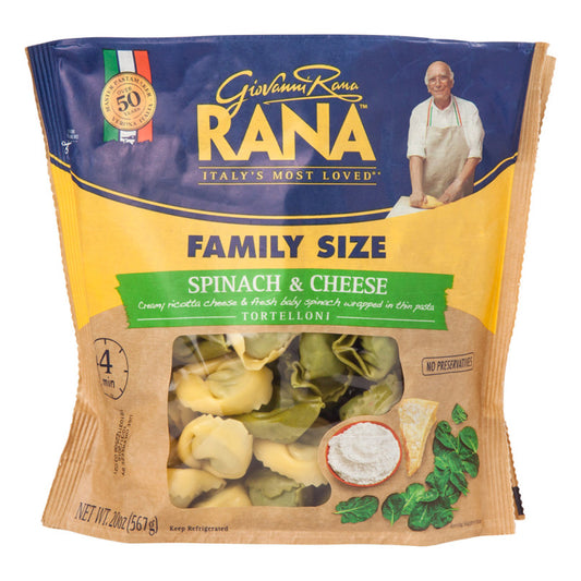 Wholesale Rana Spinach And Cheese Tortelloni 20 Oz Pouch- Bulk
