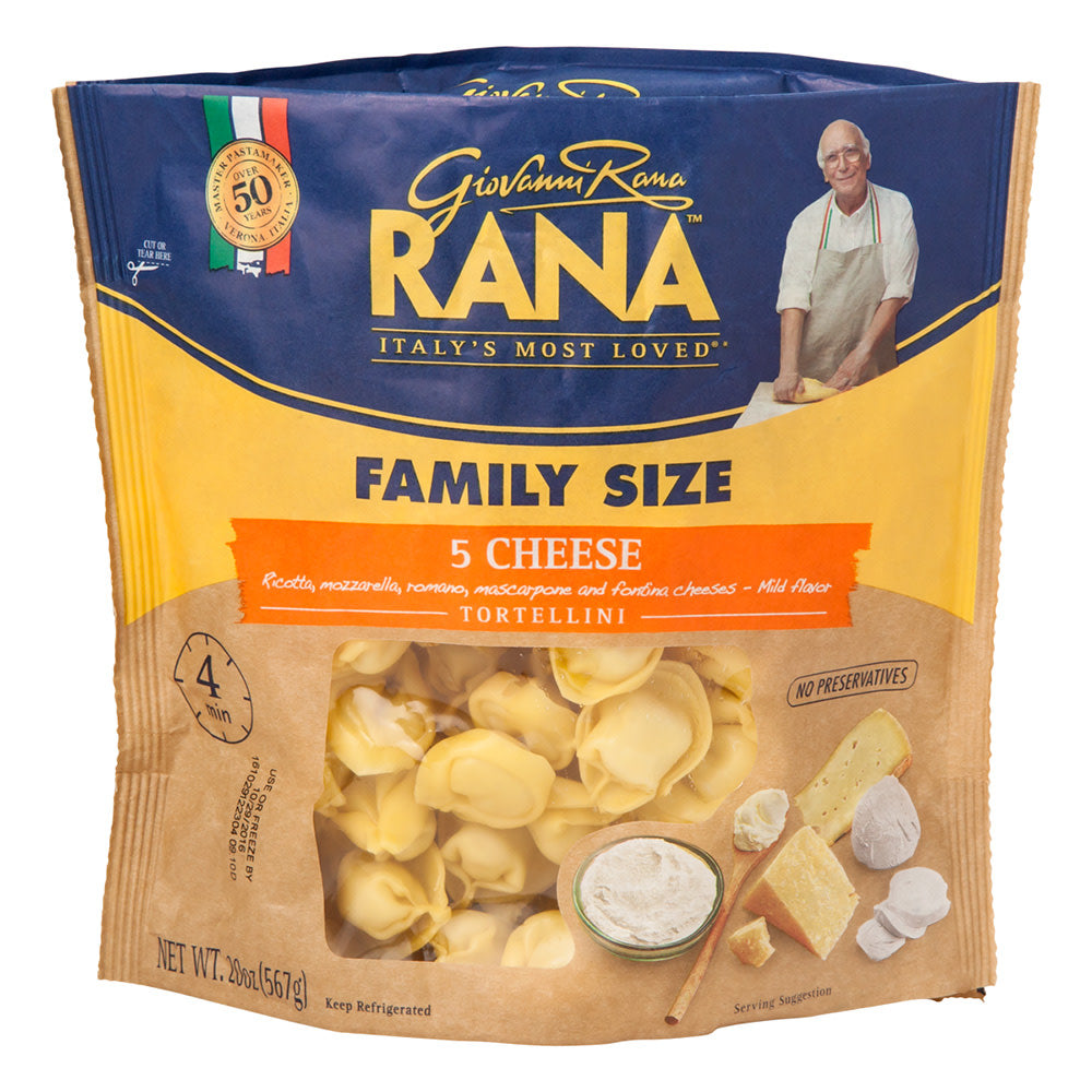Rana Five Cheese Tortelloni 20 Oz Pouch