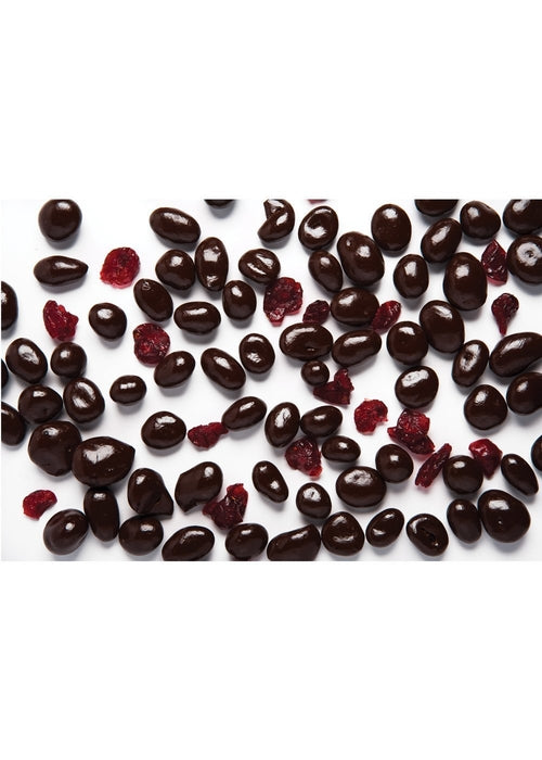 Wholesale Madelaine Chocolate 72% High Cocoa Dark Chocolate Cranberries - 10 Lb Pack Bulk