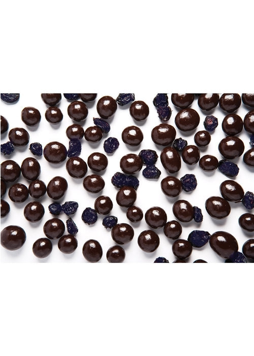 Wholesale Madelaine Chocolate 72% High Cocoa Dark Chocolate Blueberries - 10 Lb Pack Bulk