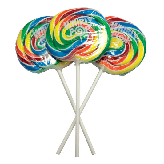 Wholesale Whirly Pop Rainbow Colors 3 Inch 1.5 Oz- Bulk