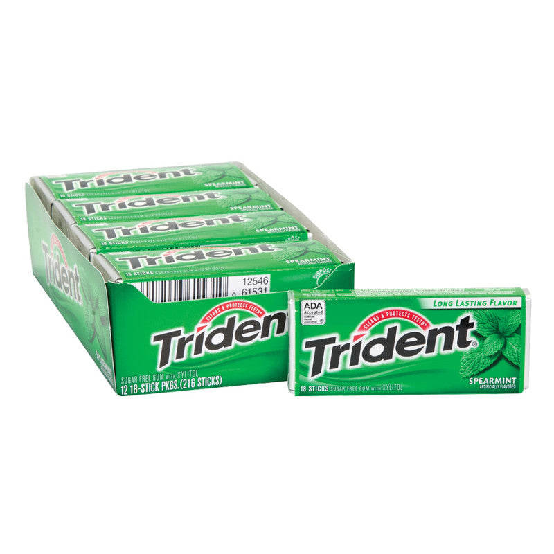 Wholesale Trident Spearmint Gum Bulk