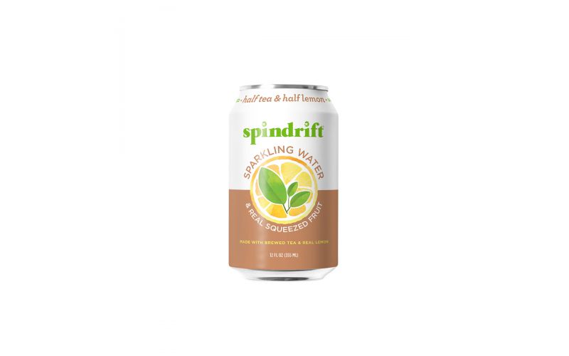 Wholesale Spindrift Half Tea Half Lemon Sparkling Water 12 Oz Can - 24 Ct Bulk