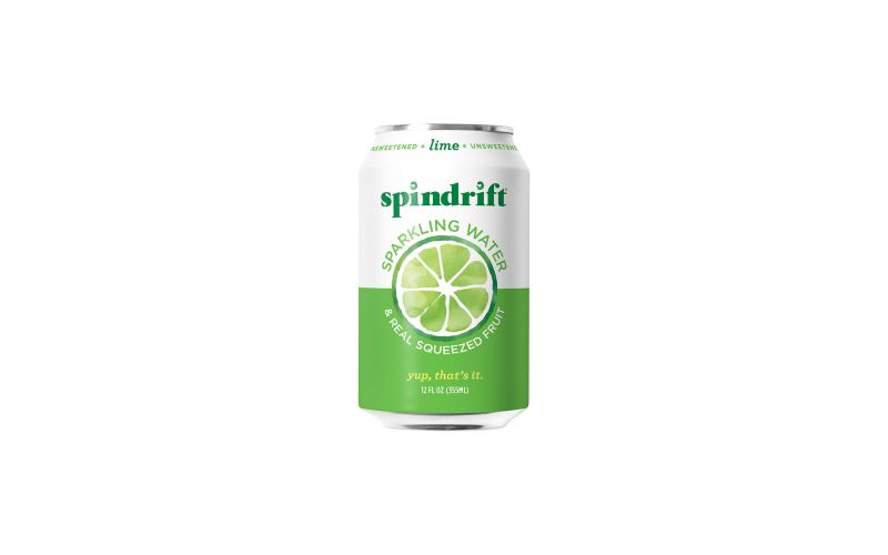 Wholesale Spindrift Lime Sparkling Water 12 Oz Can - 24 Ct Bulk