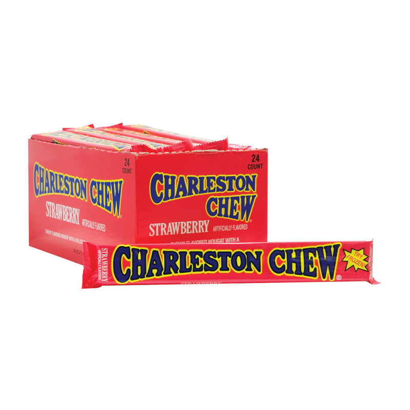 Wholesale Charleston Chew Strawberry Bar 1.88 Oz Bulk