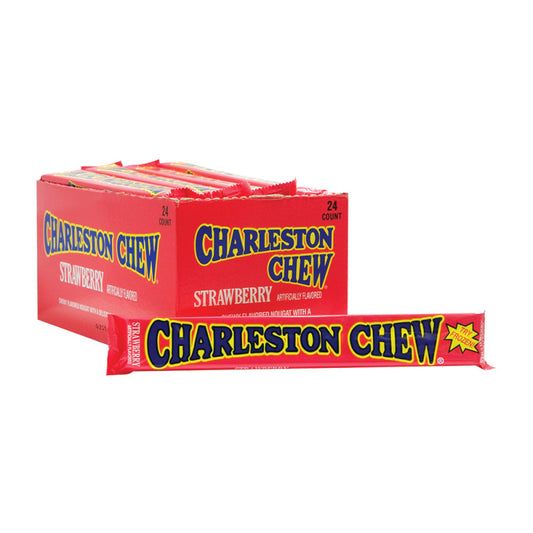 Wholesale Charleston Chew Strawberry Bar 1.88 Oz- Bulk
