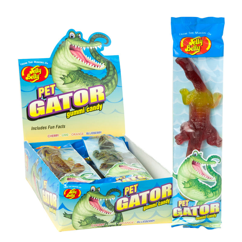 Wholesale Jelly Belly Gummi Pet Gator Bulk