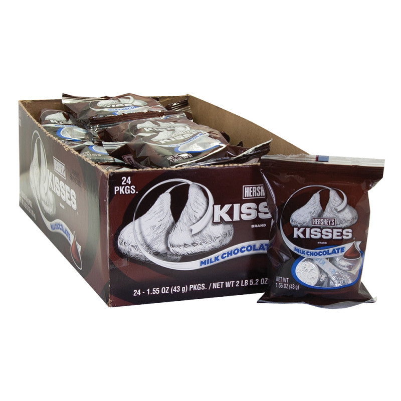 Wholesale Hershey's Kisses 1.55 Oz Bag Bulk