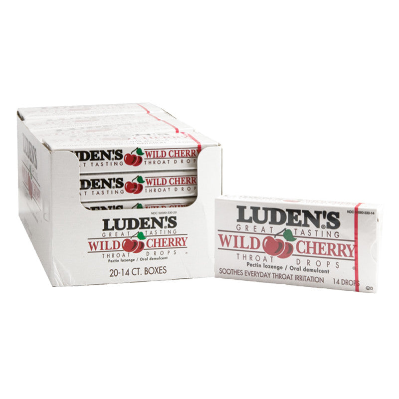 Wholesale Luden's Cherry Cough Drops Bulk
