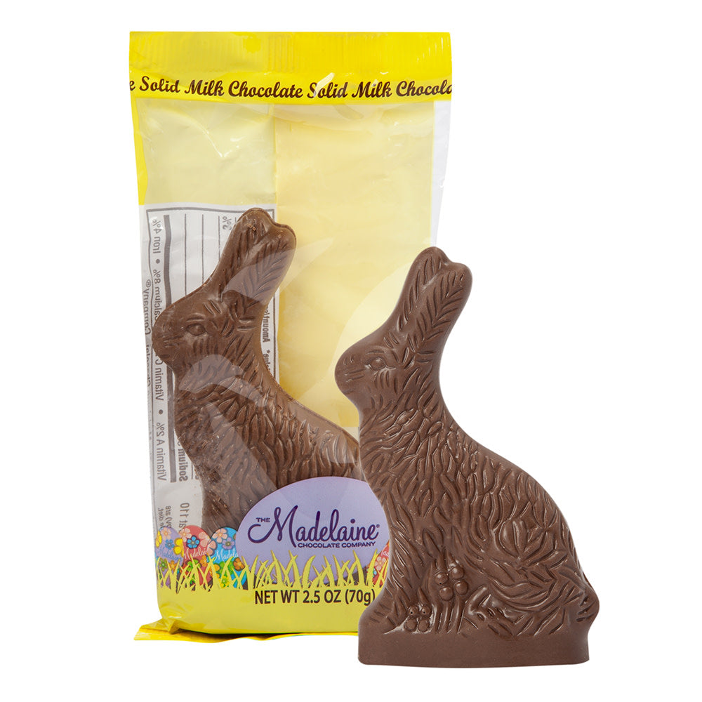 Wholesale Madelaine Milk Chocolate Sitting Rabbit 2.5 Oz-48ct Case Bulk