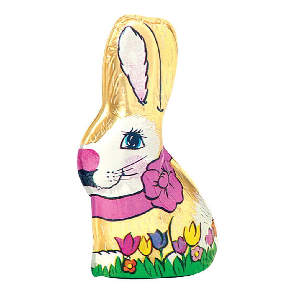 Wholesale Madelaine Milk Chocolate Foiled Semi Sold Rabbit 2 Oz- Bulk