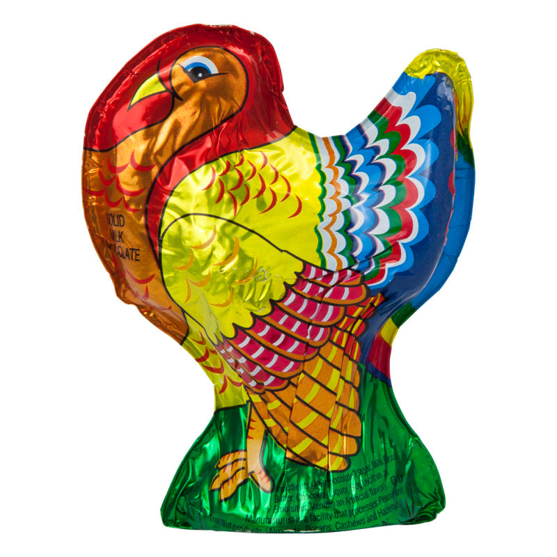 Wholesale Madelaine Milk Chocolate Foiled Solid Turkey 6 Oz- Bulk