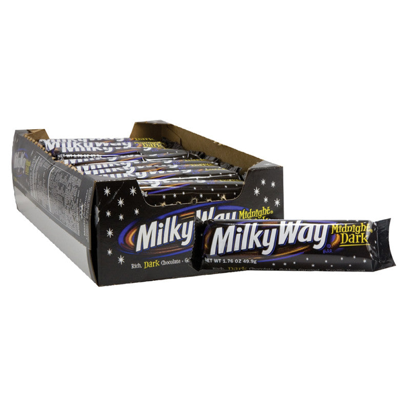 Wholesale Milky Way Midnight Dark 1.76 Oz Bar- Bulk