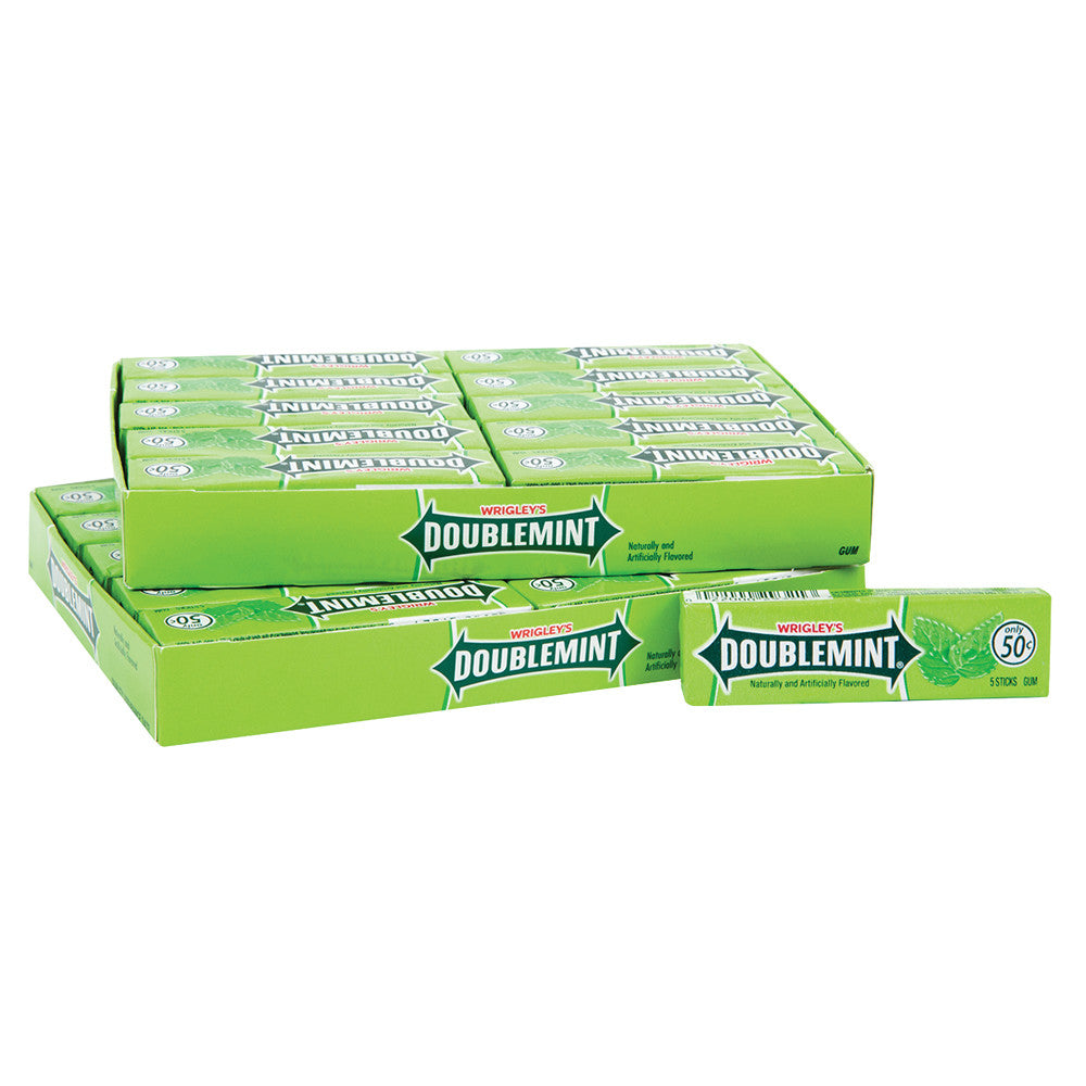 Fresh Wrigleys Doublemint Chewing Gum Bulk Sticks Wrigley's Classic Gum